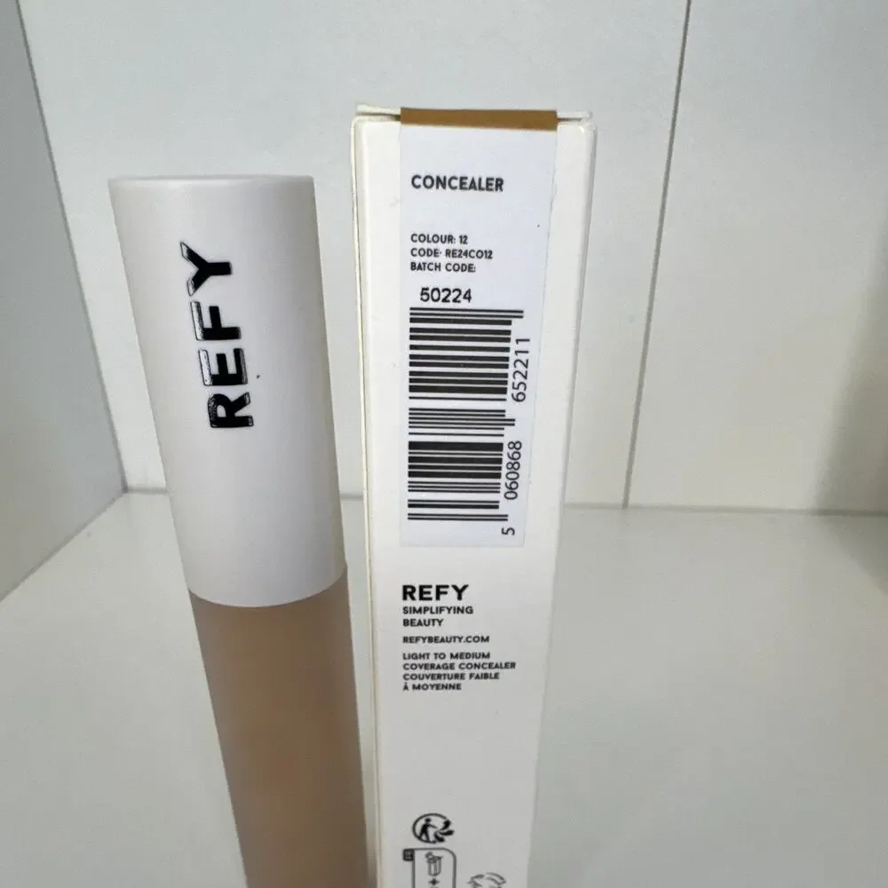 REFY Concealer Anti-Cernes Light to Medium Coverage Colour 12 0.15 fl oz